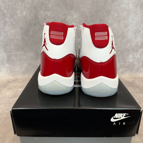 Air Jordan 11 Retro – White / Varsity Red / Black (Men’s Size 9) main image 4